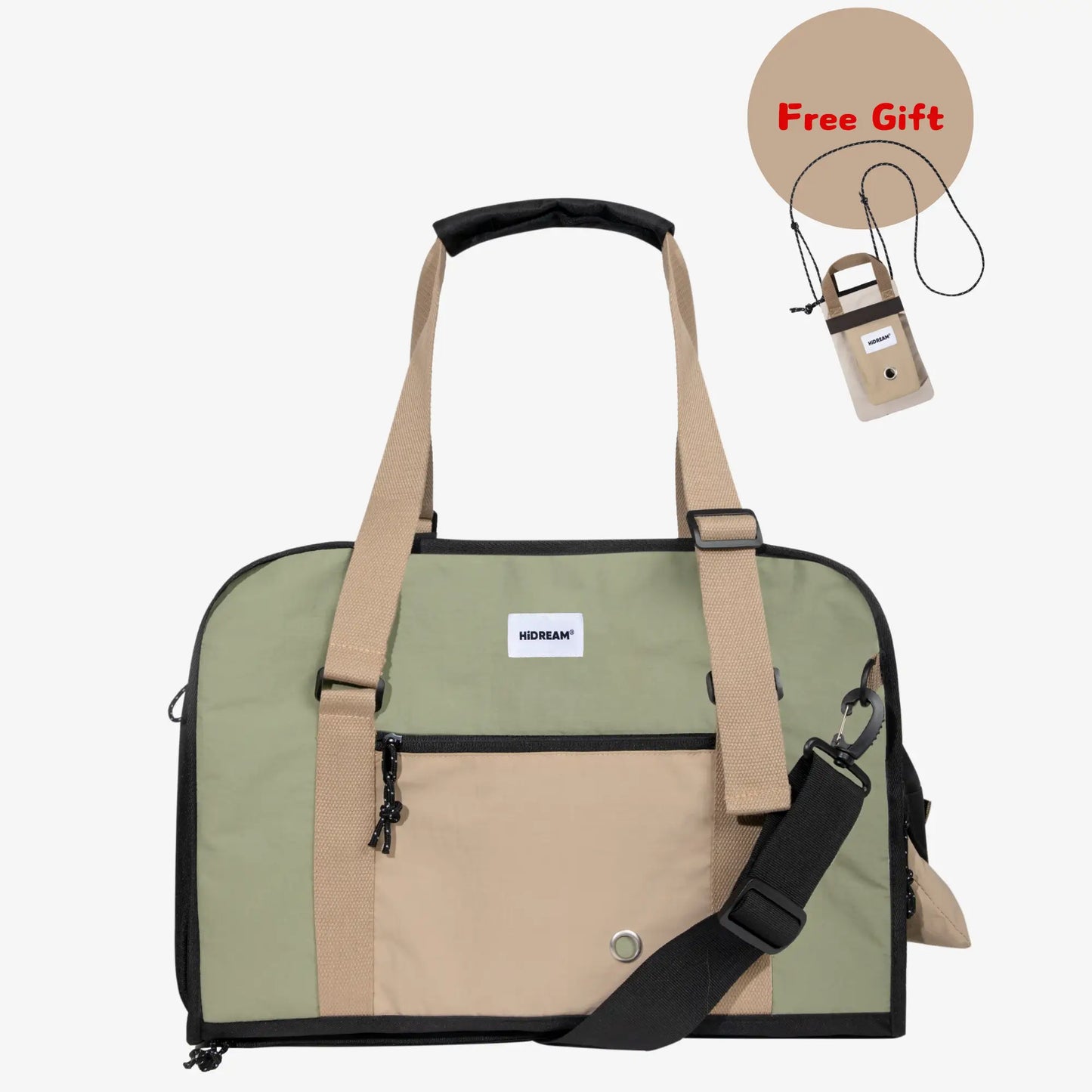 Pet Travel Bag & Free Pet Treat Pouch