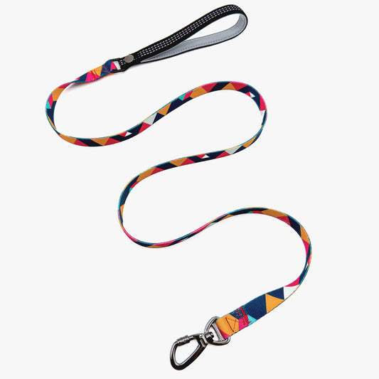 ColorfulPlaid Dog Leash-Reflective